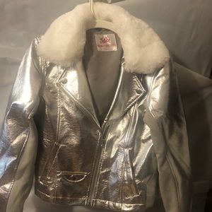 Girls moto jacket